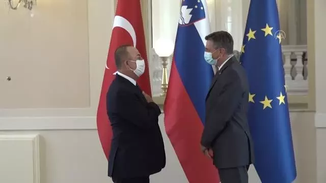 Son dakika haberi | Dışişleri Bakanı Çavuşoğlu, Slovenya Cumhurbaşkanı Pahor tarafından kabul edildi Son dakika haberi | Dışişleri Bakanı Çavuşoğlu, Slovenya Cumhurbaşkanı Pahor tarafından kabul edildi