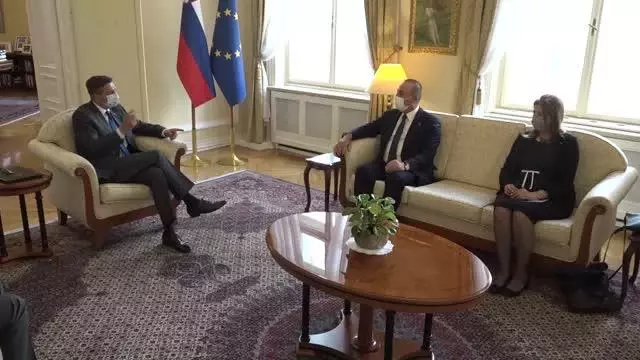 Son dakika haberi | Dışişleri Bakanı Çavuşoğlu, Slovenya Cumhurbaşkanı Pahor tarafından kabul edildi Son dakika haberi | Dışişleri Bakanı Çavuşoğlu, Slovenya Cumhurbaşkanı Pahor tarafından kabul edildi