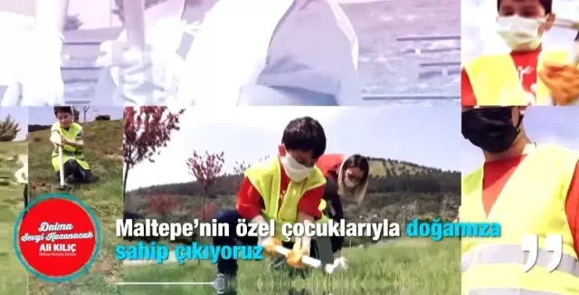 Son dakika haberi: Maltepe'nin özel çocukları fidan dikti Son dakika haberi: Maltepe'nin özel çocukları fidan dikti