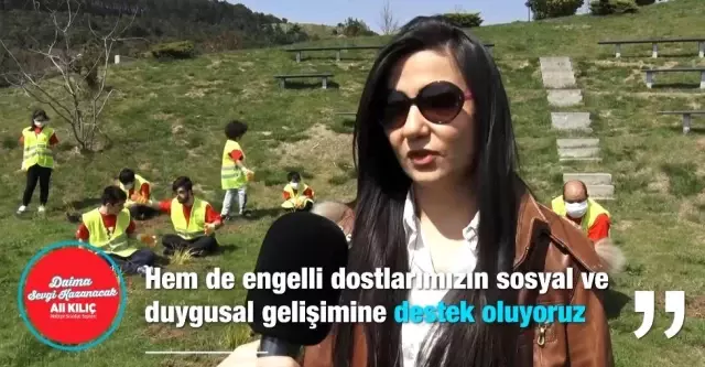 Son dakika haberi: Maltepe'nin özel çocukları fidan dikti Son dakika haberi: Maltepe'nin özel çocukları fidan dikti