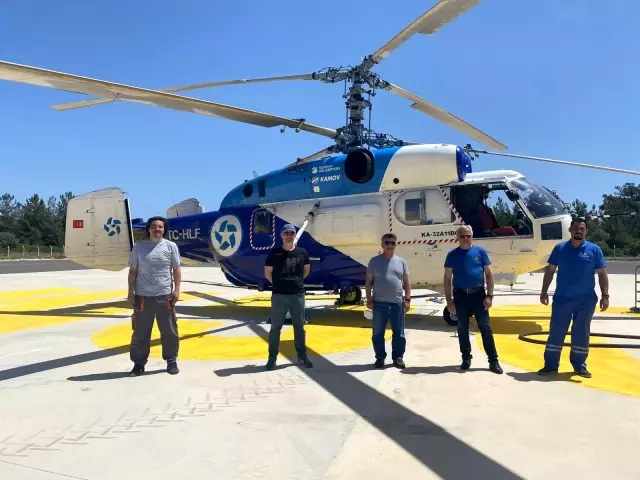 Muğla'da 2 yangın helikopteri göreve başladı Muğla'da 2 yangın helikopteri göreve başladı