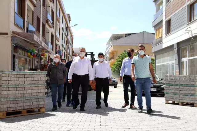 Muradiye'de yol düzenleme çalışması yapılıyor Muradiye'de yol düzenleme çalışması yapılıyor