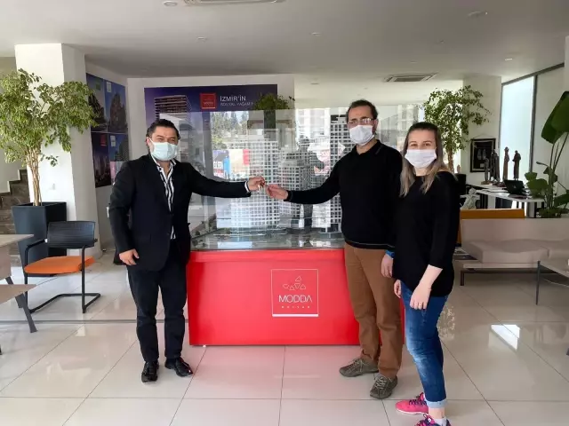 Ödüllü projede anahtar sevinci Ödüllü projede anahtar sevinci