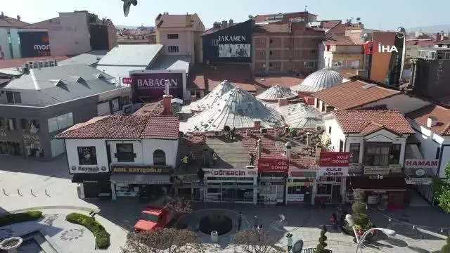 Saathane tarihi silüetine hazırlanıyor...100 yıl önceki görünüme kavuşacak Saathane tarihi silüetine hazırlanıyor...100 yıl önceki görünüme kavuşacak