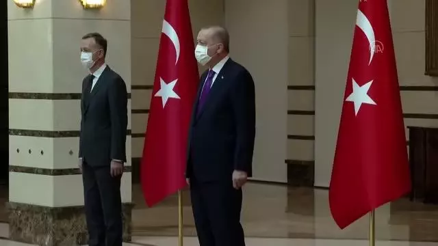Şili Büyükelçisi Castro, Cumhurbaşkanı Erdoğan'a güven mektubu sundu Şili Büyükelçisi Castro, Cumhurbaşkanı Erdoğan'a güven mektubu sundu