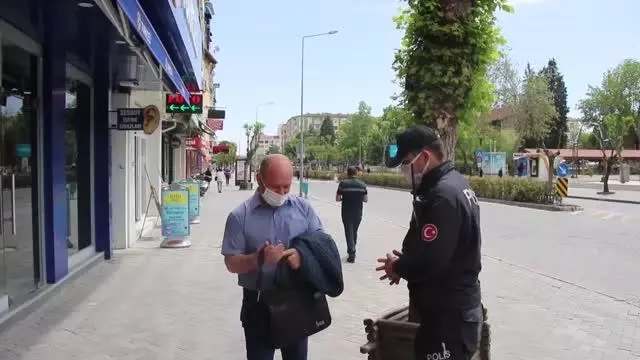 'Tam kapanma' sürecinde denetimler sürüyor 'Tam kapanma' sürecinde denetimler sürüyor