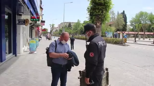 'Tam kapanma' sürecinde denetimler sürüyor 'Tam kapanma' sürecinde denetimler sürüyor