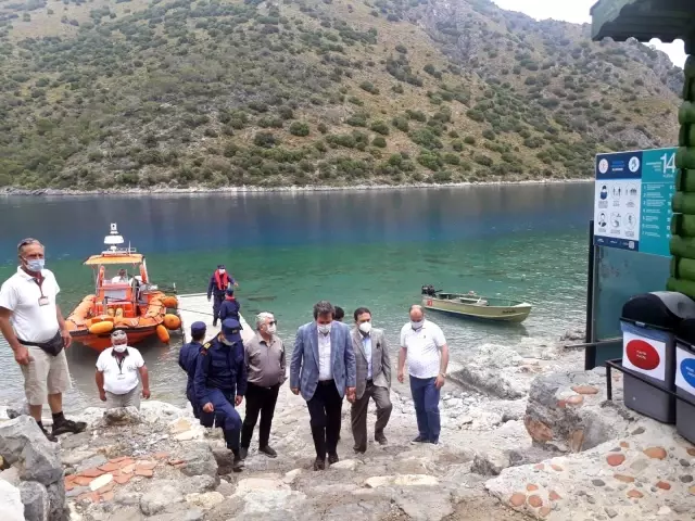 Vali Tavlı, turizm sezonu öncesi Fethiye'de incelemelerde bulundu Vali Tavlı, turizm sezonu öncesi Fethiye'de incelemelerde bulundu