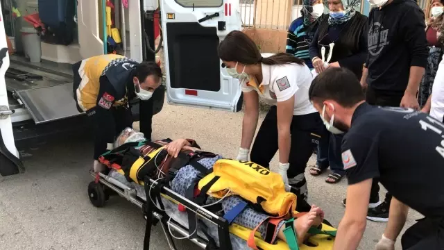 Yaşlı kadının evine koçbaşıyla girildi Yaşlı kadının evine koçbaşıyla girildi