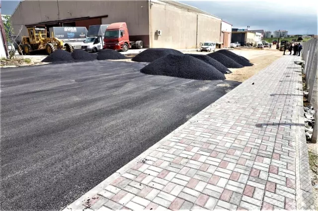 Yeni Asfalt tesisinde son aşamaya gelindi Yeni Asfalt tesisinde son aşamaya gelindi