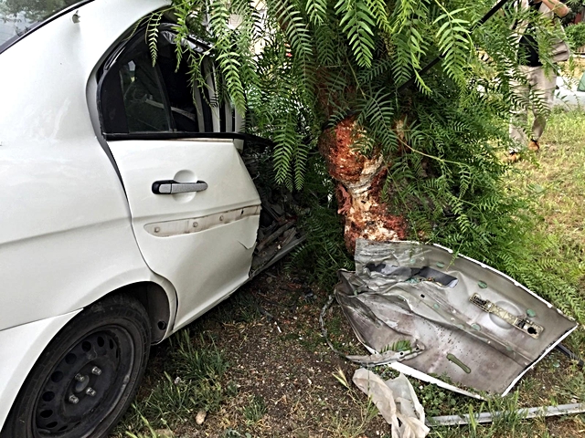 Adana'daki kazada karı koca yaralandı