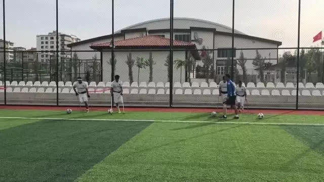 Ampute Futbol Milli Takımı Avrupa şampiyonu unvanını korumak istiyor Ampute Futbol Milli Takımı Avrupa şampiyonu unvanını korumak istiyor
