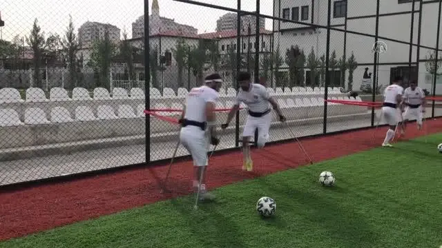Ampute Futbol Milli Takımı Avrupa şampiyonu unvanını korumak istiyor Ampute Futbol Milli Takımı Avrupa şampiyonu unvanını korumak istiyor