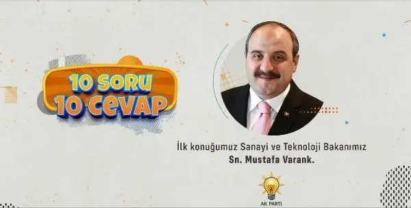 Bakan Varank, AK Parti'nin sosyal medya etkinliğinde gençlerin 10 sorusunu yanıtladı Bakan Varank, AK Parti'nin sosyal medya etkinliğinde gençlerin 10 sorusunu yanıtladı