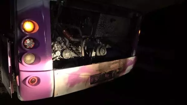 İSTANBUL-BAŞAKŞEHİR'DE OTOBÜSTE YANGIN İSTANBUL-BAŞAKŞEHİR'DE OTOBÜSTE YANGIN