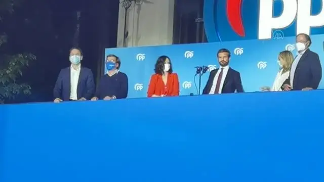 Madrid'deki yerel parlamento seçimlerini sağ görüşlü Halk Partisi kazandı Madrid'deki yerel parlamento seçimlerini sağ görüşlü Halk Partisi kazandı