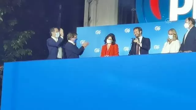Madrid'deki yerel parlamento seçimlerini sağ görüşlü Halk Partisi kazandı Madrid'deki yerel parlamento seçimlerini sağ görüşlü Halk Partisi kazandı