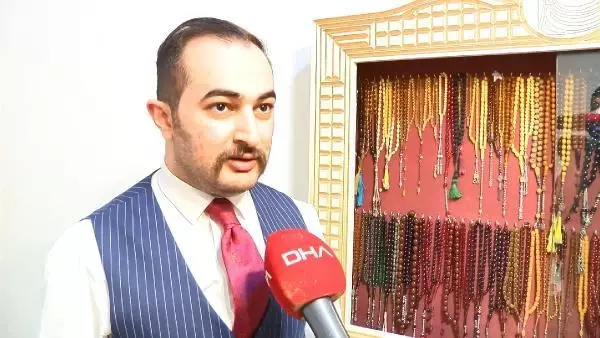 HOBİ OLARAK BAŞLADI, 900 BİN TL DEĞERİNDE TESPİH KOLEKSİYONUNA SAHİP OLDU HOBİ OLARAK BAŞLADI, 900 BİN TL DEĞERİNDE TESPİH KOLEKSİYONUNA SAHİP OLDU