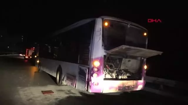 İSTANBUL-BAŞAKŞEHİR'DE OTOBÜSTE YANGIN İSTANBUL-BAŞAKŞEHİR'DE OTOBÜSTE YANGIN