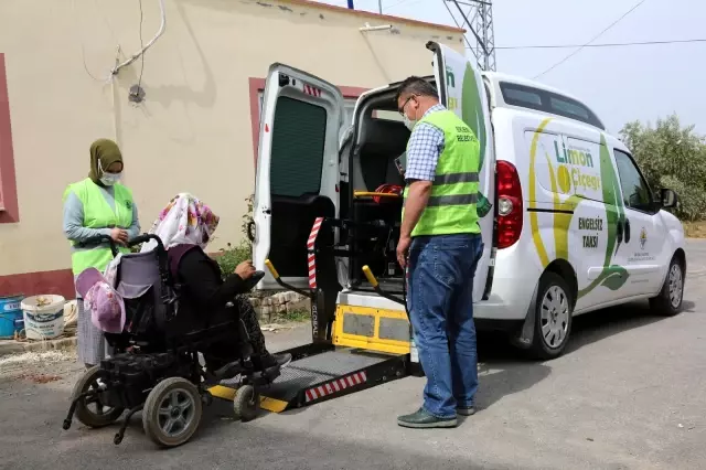 Kapanma sürecinde 'Engelsiz Taksi' uygulaması Kapanma sürecinde 'Engelsiz Taksi' uygulaması