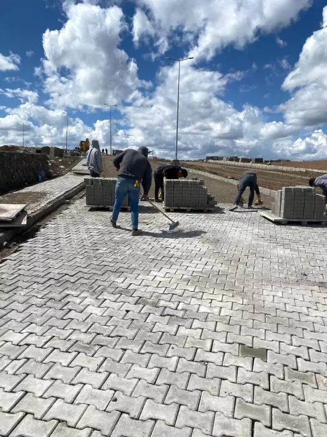 Kars'ta, TDİ Besi Organize Sanayi Bölgesi'nde çalışmalar sürüyor Kars'ta, TDİ Besi Organize Sanayi Bölgesi'nde çalışmalar sürüyor