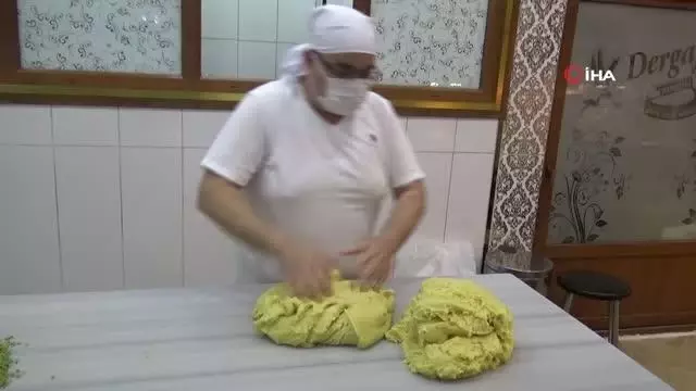 Kilis'te gerebiç tatlısı mesaisi Kilis'te gerebiç tatlısı mesaisi