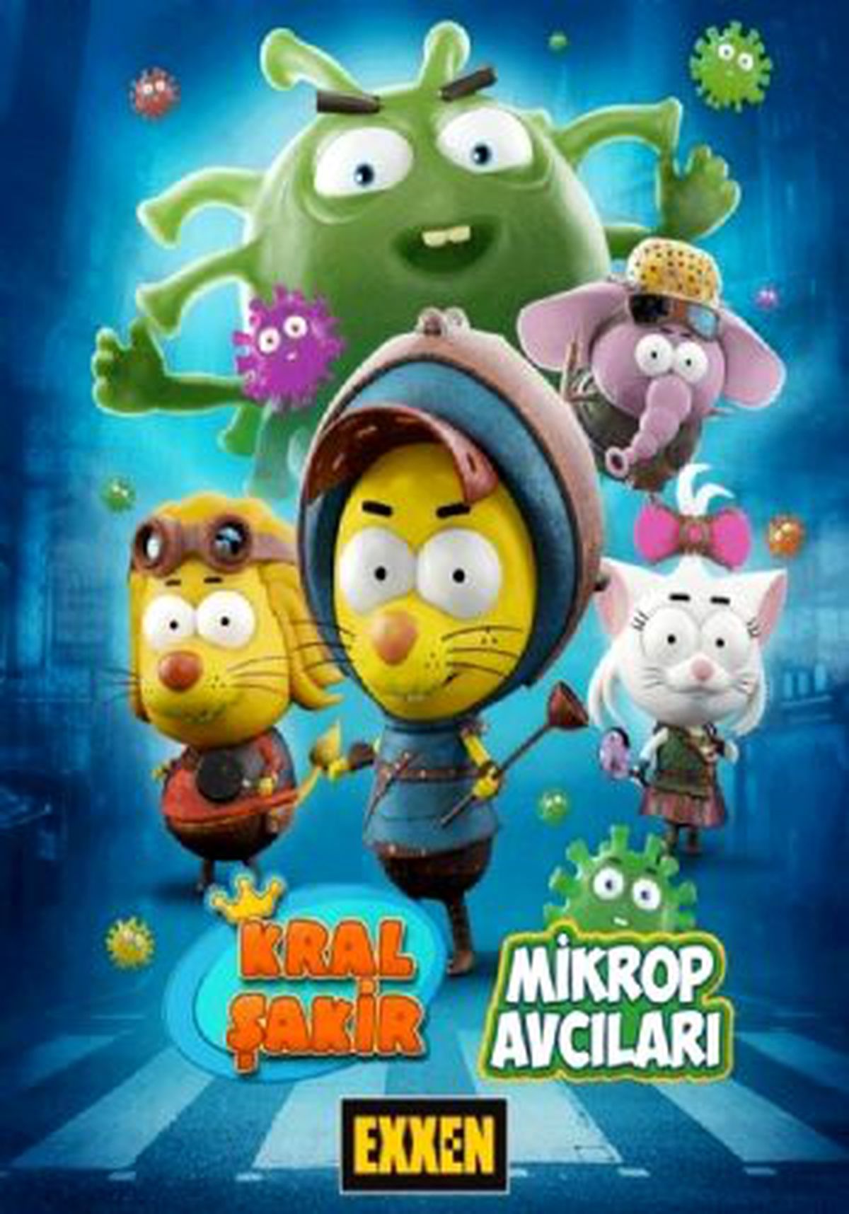 Kral Şakir Mikrop Avcıları Filmi