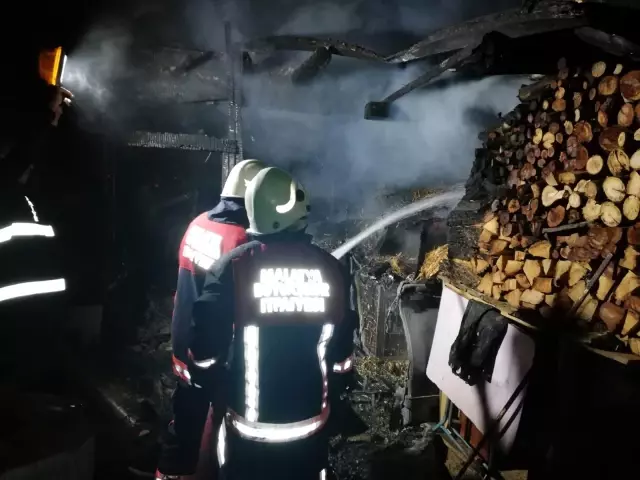 Son dakika haberi... Kümes yangınında tavuk ve civcivler telef oldu Son dakika haberi... Kümes yangınında tavuk ve civcivler telef oldu