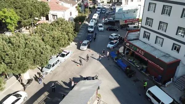 MALTEPE'DE TAM KAPANMADA DENETİMLER HAVADAN GÖRÜNTÜLENDİ MALTEPE'DE TAM KAPANMADA DENETİMLER HAVADAN GÖRÜNTÜLENDİ