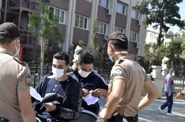 Marmaris'te tam kapanma denetimleri devam ediyor Marmaris'te tam kapanma denetimleri devam ediyor