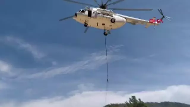 MUĞLA'DA ORMAN YANGINI, 2 HEKTAR ALAN KÜL OLDU MUĞLA'DA ORMAN YANGINI, 2 HEKTAR ALAN KÜL OLDU