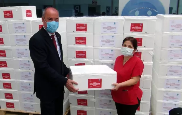Pandemi savaşçılarına 20 ton balık Pandemi savaşçılarına 20 ton balık