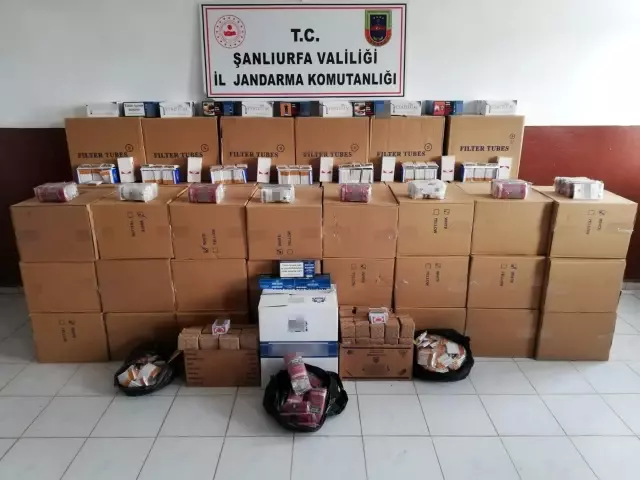 Son dakika haber! Şanlıurfa'da kaçak puro ve makaron operasyonu Son dakika haber! Şanlıurfa'da kaçak puro ve makaron operasyonu