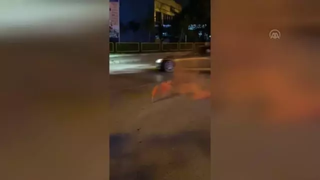 Trafiği tehlikeye düşüren sürücüye 6 bin 700 lira para cezası uygulandı Trafiği tehlikeye düşüren sürücüye 6 bin 700 lira para cezası uygulandı