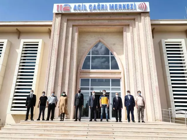 Konya Valisi Özkan 112 Acil Çağrı Merkezi'nde incelemelerde bulundu Konya Valisi Özkan 112 Acil Çağrı Merkezi'nde incelemelerde bulundu
