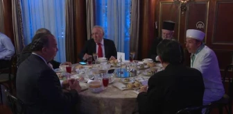 WASHINGTON - Türkiye'nin Washington Büyükelçisi Mercan'dan Müslüman, Hıristiyan ve Yahudi dini temsilcilere iftar yemeği
