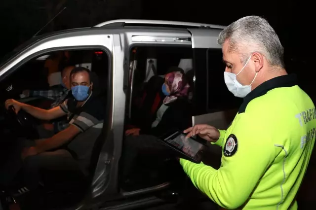 Amasya'da polis denetimlerini artırdı Amasya'da polis denetimlerini artırdı