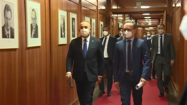 Dışişleri Bakanı Çavuşoğlu, Alman mevkidaşı Maas ile ortak basın toplantısında konuştu: (1) Dışişleri Bakanı Çavuşoğlu, Alman mevkidaşı Maas ile ortak basın toplantısında konuştu: (1)