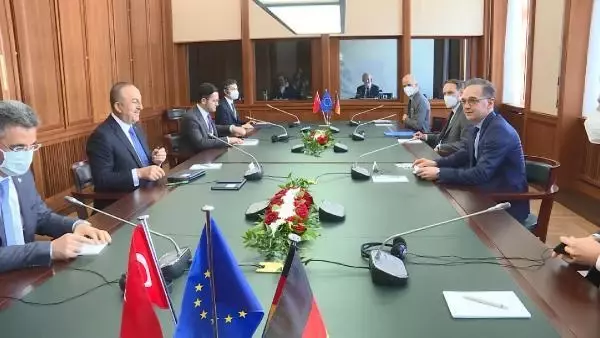 Dışişleri Bakanı Çavuşoğlu, Alman mevkidaşı Maas ile ortak basın toplantısında konuştu: (1)