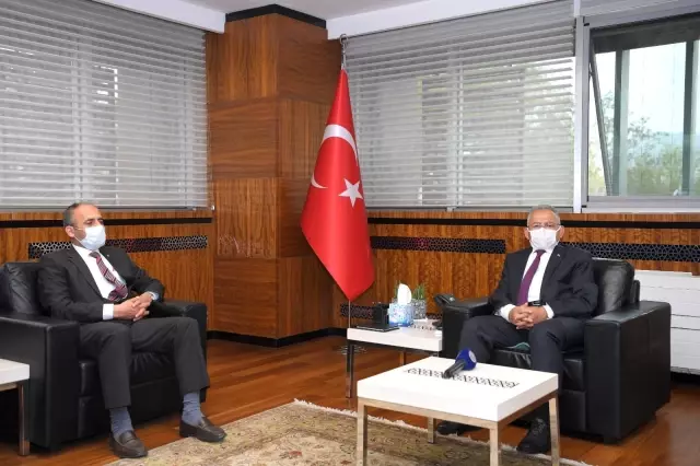 BBP heyetinden Büyükkılıç'a ziyaret BBP heyetinden Büyükkılıç'a ziyaret