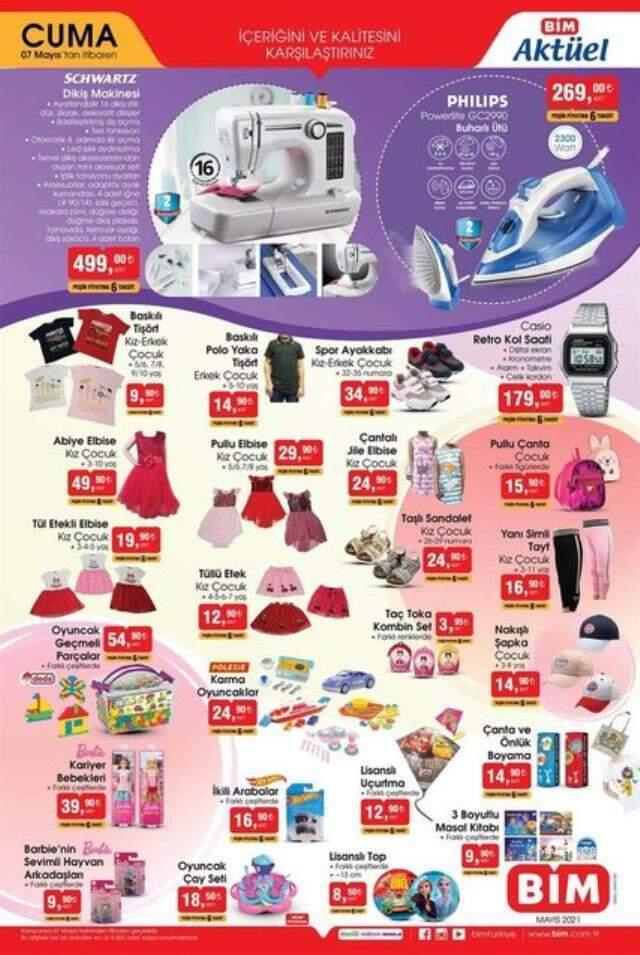 BİM aktüel 7 Mayıs ürünleri ve BİM aktüel 5 Mayıs ürünleri kataloğunda neler var? BİM indirimli ürünler listesi