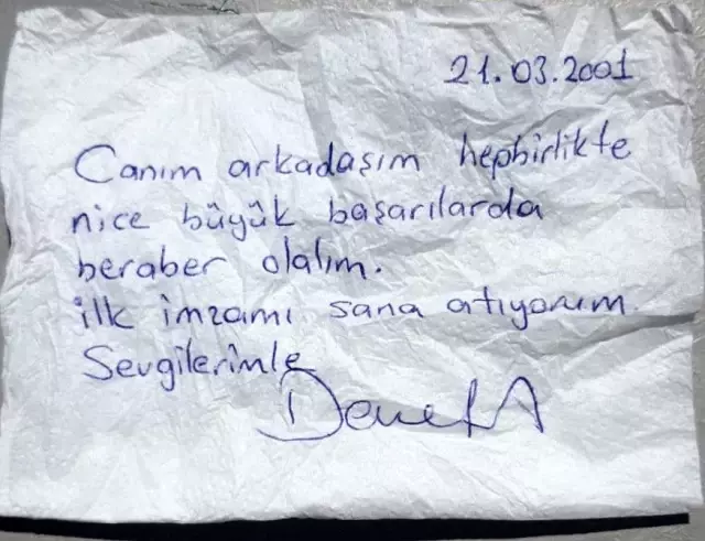 Demet Akalın'dan Faruk K.'ya Hadi Bakalım vefası