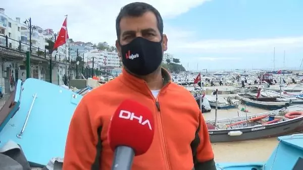 DENİZ SALYASIYLA KAPLANAN MUDANYA YAT LİMANI, HAVADAN GÖRÜNTÜLENDİ DENİZ SALYASIYLA KAPLANAN MUDANYA YAT LİMANI, HAVADAN GÖRÜNTÜLENDİ