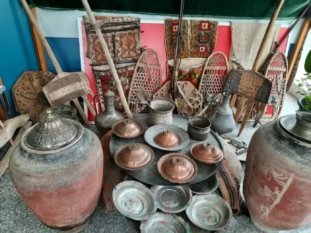 En büyük hayalini gerçekleştirip küçük bir sosyal yaşam müzesi kurdu En büyük hayalini gerçekleştirip küçük bir sosyal yaşam müzesi kurdu