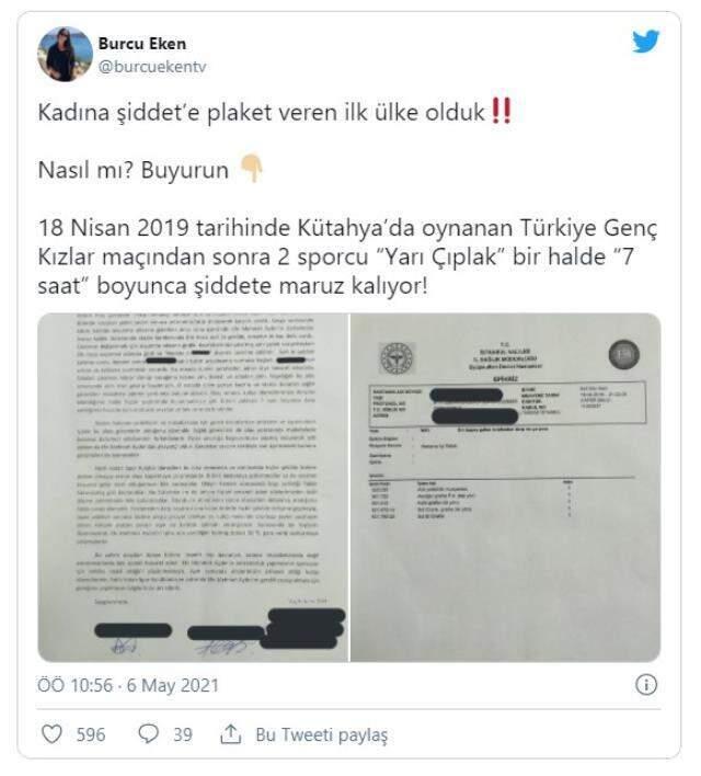 Kadına şiddet davası devam eden teknik direktör Efe Mehmet Aydın'a ödül verildi Kadına şiddet davası devam eden teknik direktör Efe Mehmet Aydın'a ödül verildi