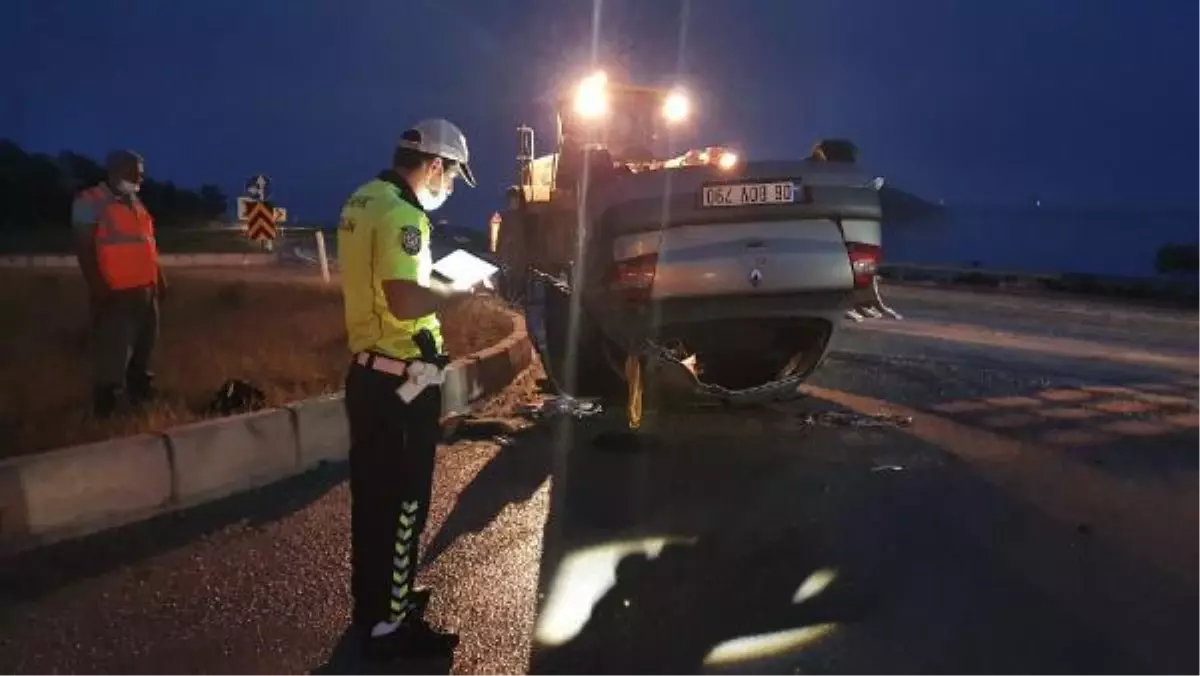 Son dakika: Mersin'de, takla atan otomobildeki 2'si çocuk 4 kişi yaralandı