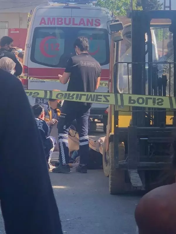 Forkliftin altında kalan 6 yaşındaki çocuk hayatını kaybetti