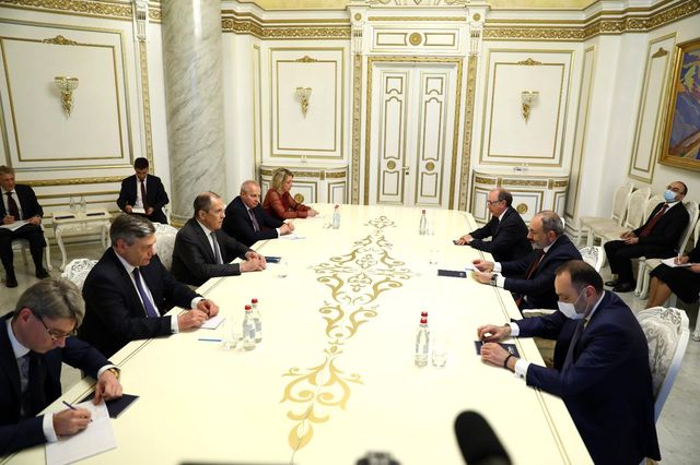 rusya disisleri bakani lavrov ile ermenistan 14115772 o