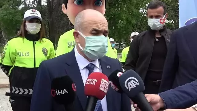 Samsun Valisi Dağlı: 'Bayram sonunda vakaların daha da azalacağını göreceğiz'
