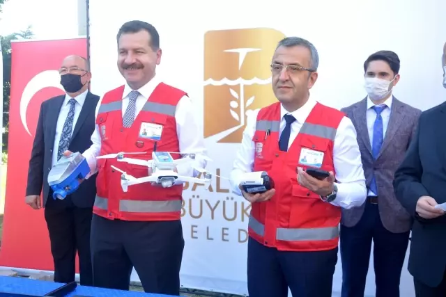 BALIKESİR - 10 bin su sayacı drone ile havadan okunuyor BALIKESİR - 10 bin su sayacı drone ile havadan okunuyor